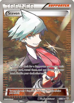 Steven (Full Art) 95/98 - XY Ancient Origins Holofoil