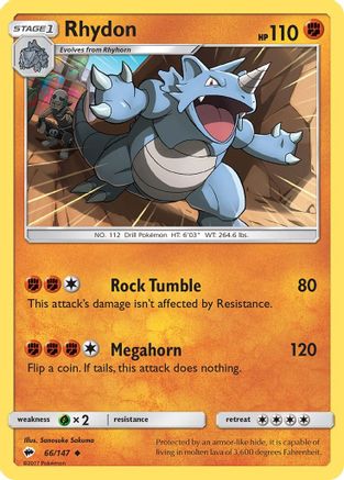 Rhydon 66/147 - SM Burning Shadows