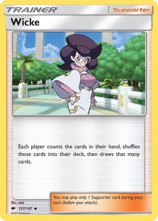 Wicke 127/147 - SM Burning Shadows