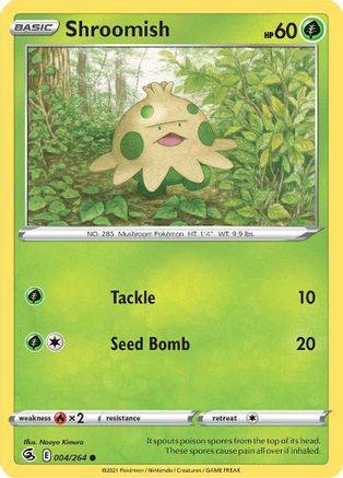 Shroomish 4/264 - SWSH08 Fusion Strike