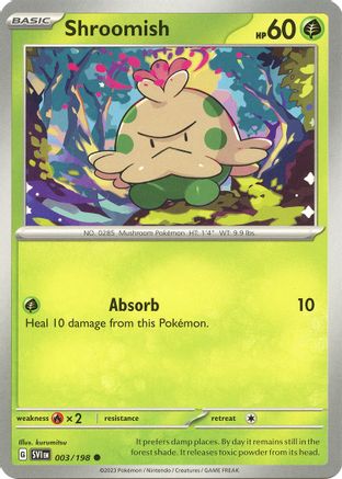 Shroomish 3 - SV01 Scarlet & Violet Base Set
