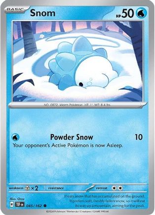 Snom - 045/162 45 - SV05 Temporal Forces Reverse Holofoil