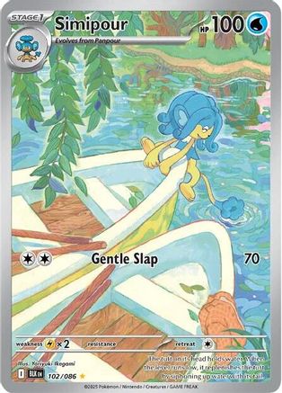 Simipour - 106/086 106 - SV Black Bolt Holofoil