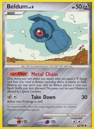Beldum (83) 83/146 - Legends Awakened Reverse Holofoil