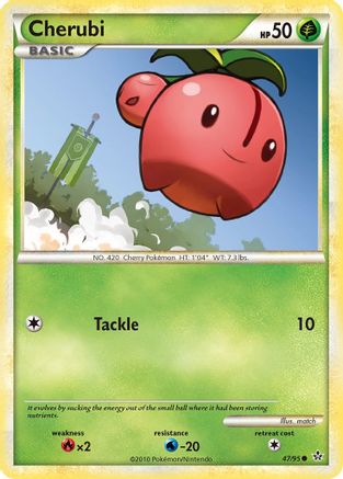 Cherubi 47/95 - Unleashed Reverse Holofoil