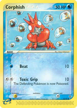 Corphish - 54/97 54/97 - Dragon Reverse Holofoil