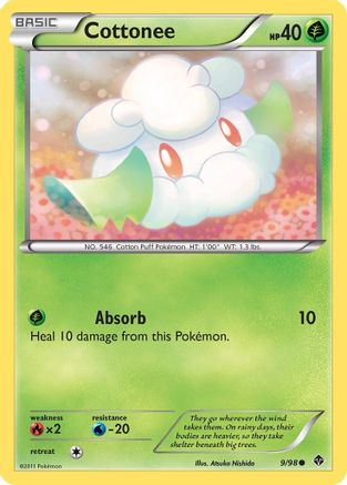 Cottonee (9) 9/98 - Emerging Powers