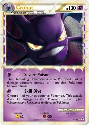Crobat (Prime) 84/95 - Unleashed Holofoil