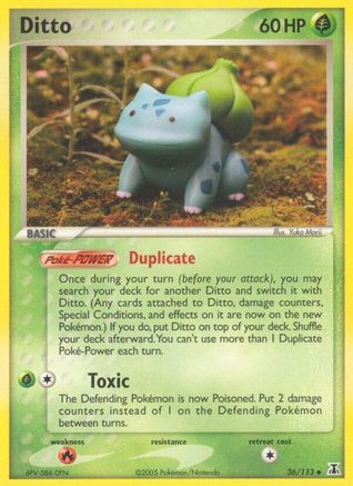 Ditto (Bulbasaur) 36/113 - Delta Species