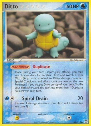 Ditto - 64/113 (Squirtle) 64/113 - Delta Species