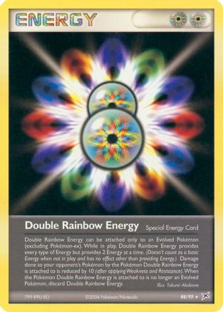 Double Rainbow Energy 88/95 - Team Magma vs Team Aqua Reverse Holofoil