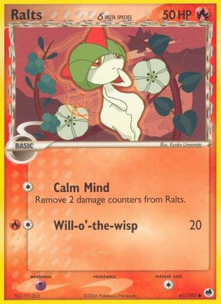 Ralts (Delta Species) 61/101 - Dragon Frontiers