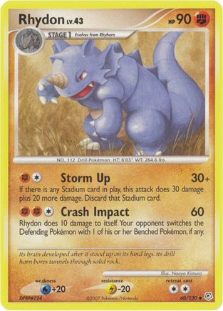 Rhydon 60/130 - Diamond and Pearl