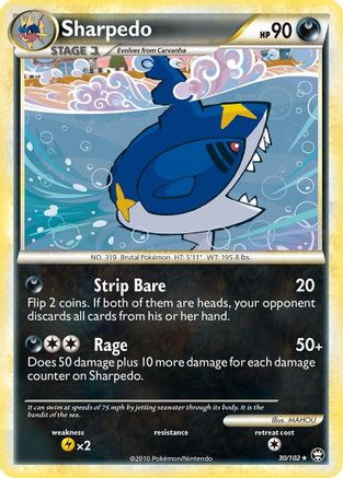 Sharpedo 30/102 - Triumphant