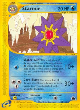 Starmie (44) 44/144 - Skyridge