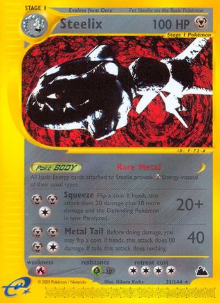 Steelix (31) 31/144 - Skyridge Reverse Holofoil
