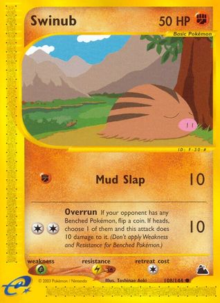 Swinub (108) 108/144 - Skyridge