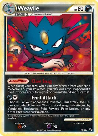Weavile 25/90 - Undaunted