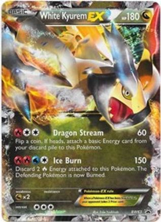White Kyurem EX - BW63 BW63/101 - Black and White Promos Holofoil