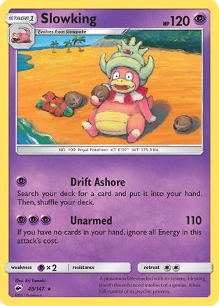 Slowking 48/147 - SM  Burning Shadows