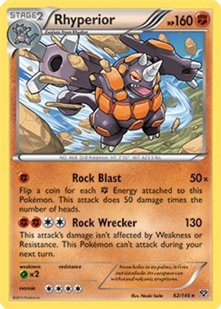 Rhyperior - 62/146 (Cosmos Holo) 62 - Blister Exclusives Holofoil