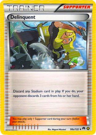 Delinquent - 98a/122 98a/122 - Alternate Art Promos