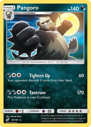 Pangoro 94/181 - SM  Team Up Reverse Holofoil