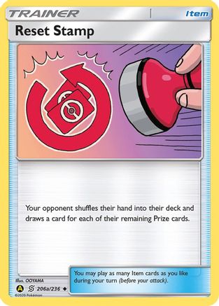 Reset Stamp - 206a/236 206a/236 - Alternate Art Promos