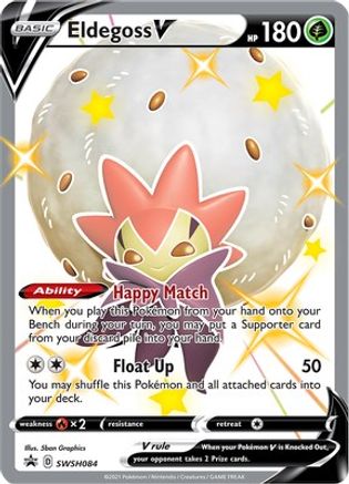 Eldegoss V - SWSH084 SWSH084/307 - SWSH Sword & Shield Promo Cards Holofoil
