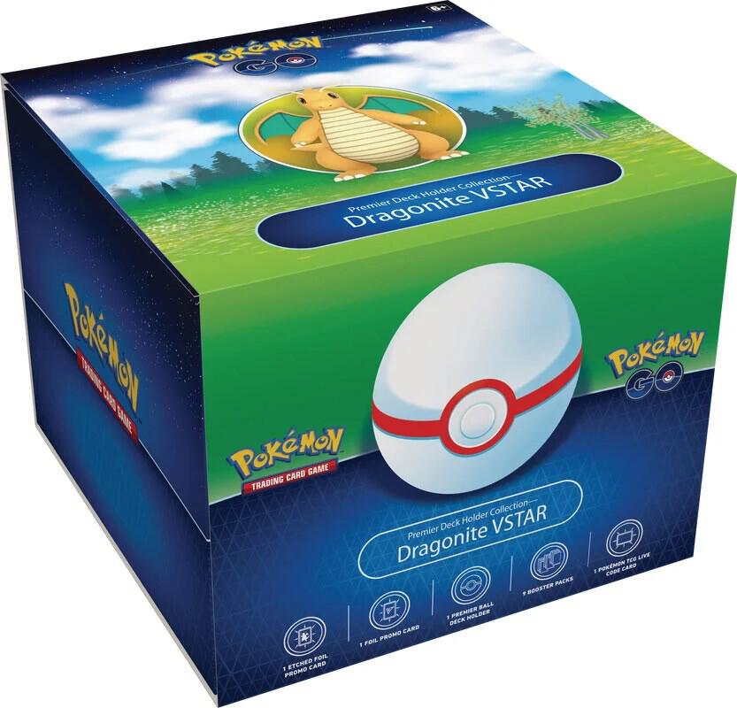 Pokemon Go Premier Deck Holder Collection - Dragonite VSTAR
