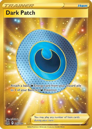 Dark Patch (Secret) 216/196 - SWSH11 Lost Origin Holofoil