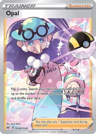 Opal TG28/30 - SWSH11 Lost Origin Trainer Gallery Holofoil