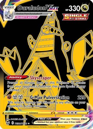 Duraludon VMAX (Secret) TG30/30 - SWSH12 Silver Tempest Trainer Gallery Holofoil