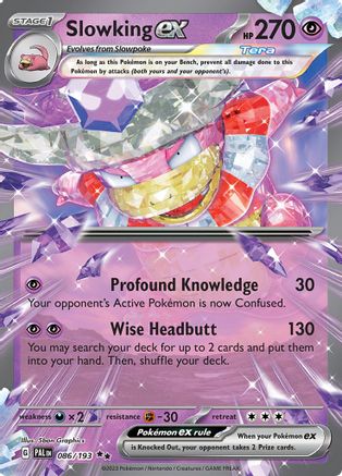 Slowking ex - 086/193 86 - SV02 Paldea Evolved Holofoil