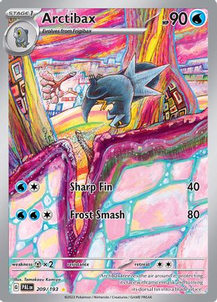 Arctibax - 209/193 209 - SV02 Paldea Evolved Holofoil