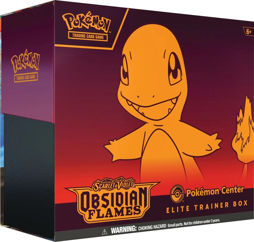 Obsidian Flames Pokemon Center Elite Trainer Box (Exclusive) - SV03: Obsidian Flames (OBF) SV03: Obsidian Flames