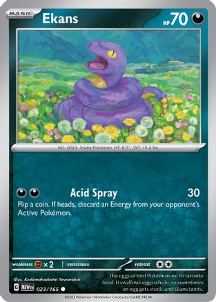 Ekans 23 - SV Scarlet & Violet 151