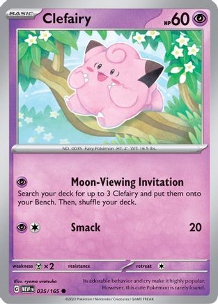 Clefairy 35 - SV Scarlet & Violet 151