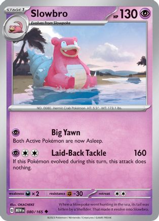 Slowbro 80 - SV Scarlet & Violet 151