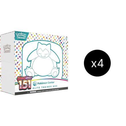 151 Pokemon Center Elite Trainer Box (Exclusive) Case