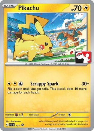 Pikachu - 101 101 - SV Scarlet & Violet Promo Cards