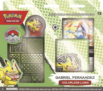 2023 World Championship Deck: Gabriel Fernandez (Colorless Lugia)