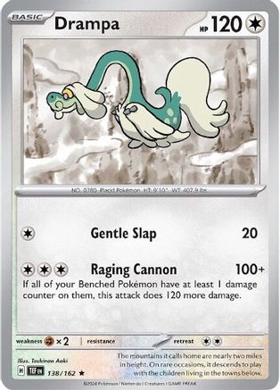 Drampa - 138/162 138 - SV05 Temporal Forces Reverse Holofoil