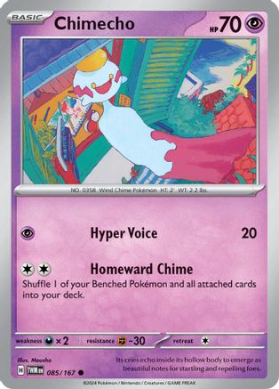 Chimecho - 085/167 85 - SV06 Twilight Masquerade