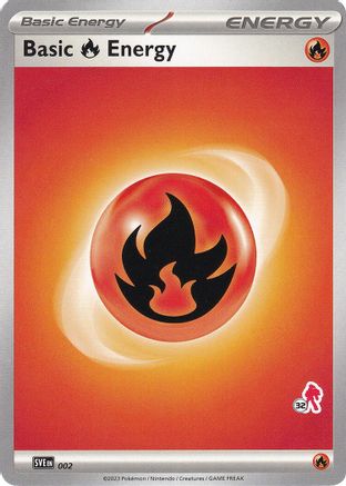 Basic Fire Energy - Armarouge 32 2 - Battle Academy 2024
