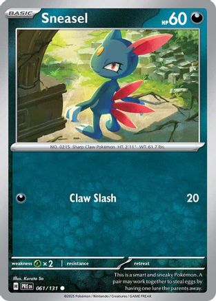 Sneasel 61 - SV Prismatic Evolutions