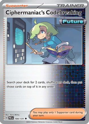 Ciphermaniac's Codebreaking 104 - SV Prismatic Evolutions