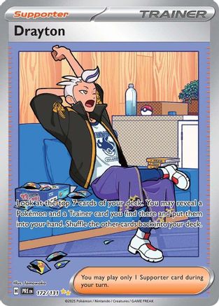 Drayton 172 - SV Prismatic Evolutions Holofoil