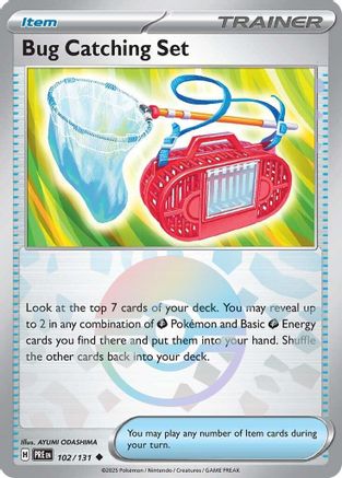 Bug Catching Set (Poke Ball Pattern) 102 - SV Prismatic Evolutions Holofoil