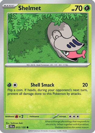 Shelmet 12 - SV09 Journey Together Reverse Holofoil
